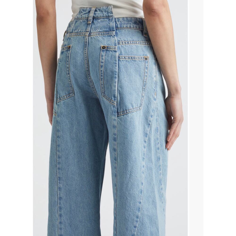 Maison Margiela Décortiqué Wide Leg Jeans - US Size 4 $895.00 retail price - Picture 3 of 10